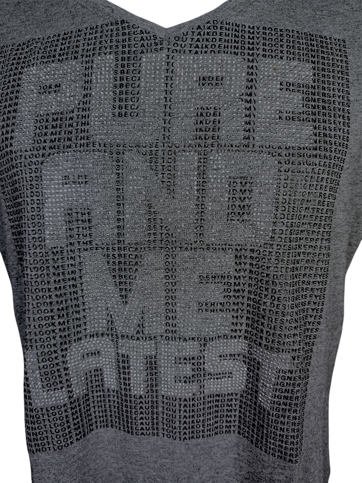 If Six Was Nine × Japanese Brand MIGAOHUAFEI PURE and ME LATES T V-Neck T-Shirt Size US XXL / EU 58 / 5 - 21 Thumbnail