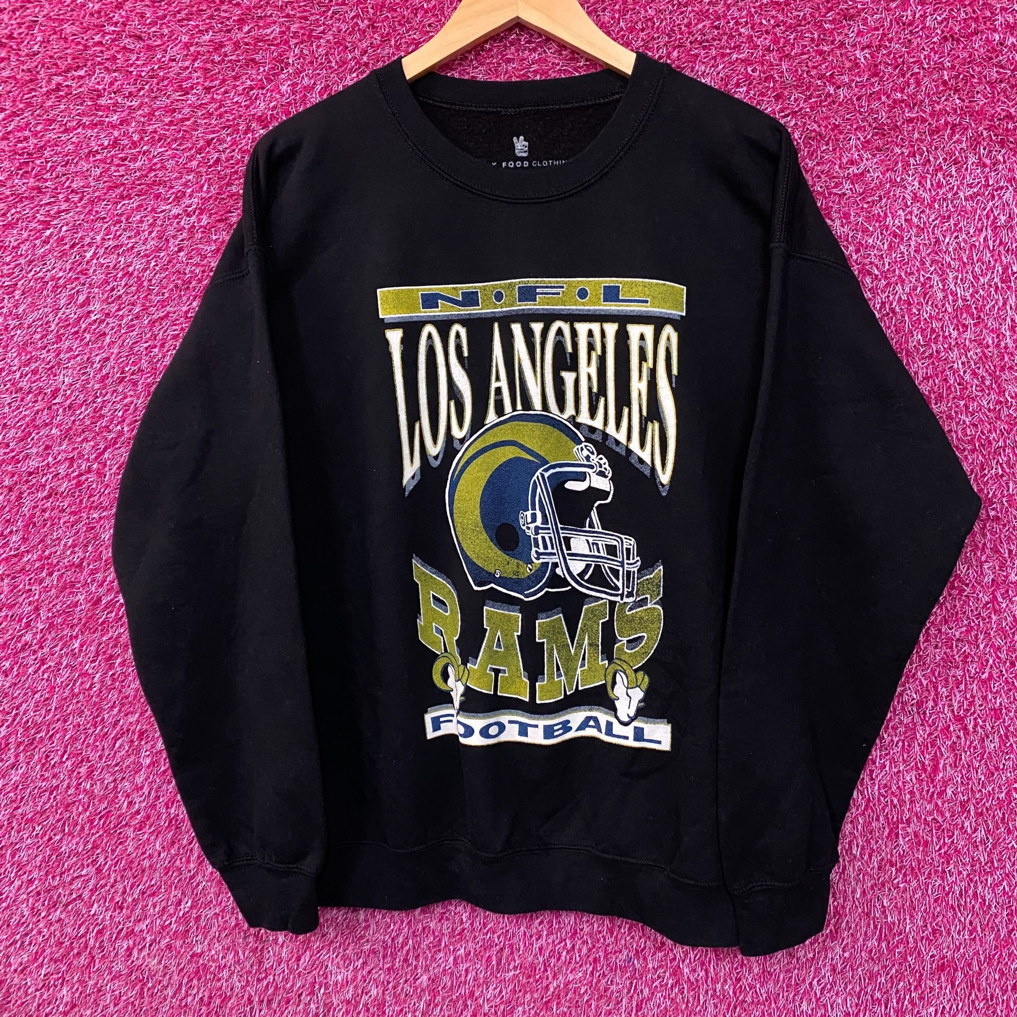 Junk Food Junk Food Clothing Los Angeles Rams NFL Helmet Logo Crewneck Size US M / EU 48-50 / 2 - 1 Thumbnail