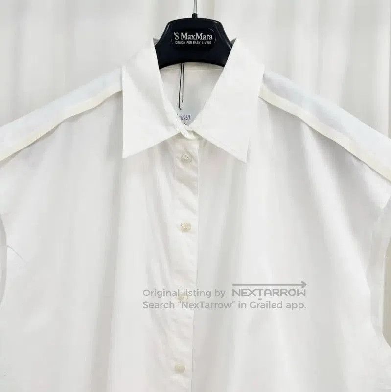 Acne Studios Acne Studios Stylish White Sleeveless Shirt. Size US XXS / EU 40 - 3 Thumbnail