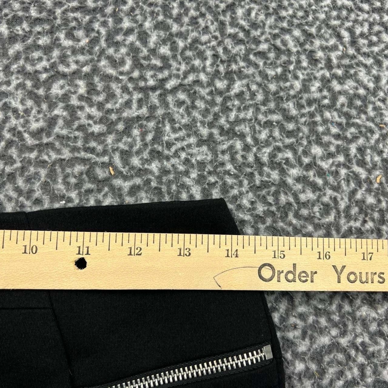 Michael Kors Michael Kors Pencil Skirt Women 4 Black Zip 28x23 Size 27" / US 4 / IT 40 - 4 Thumbnail