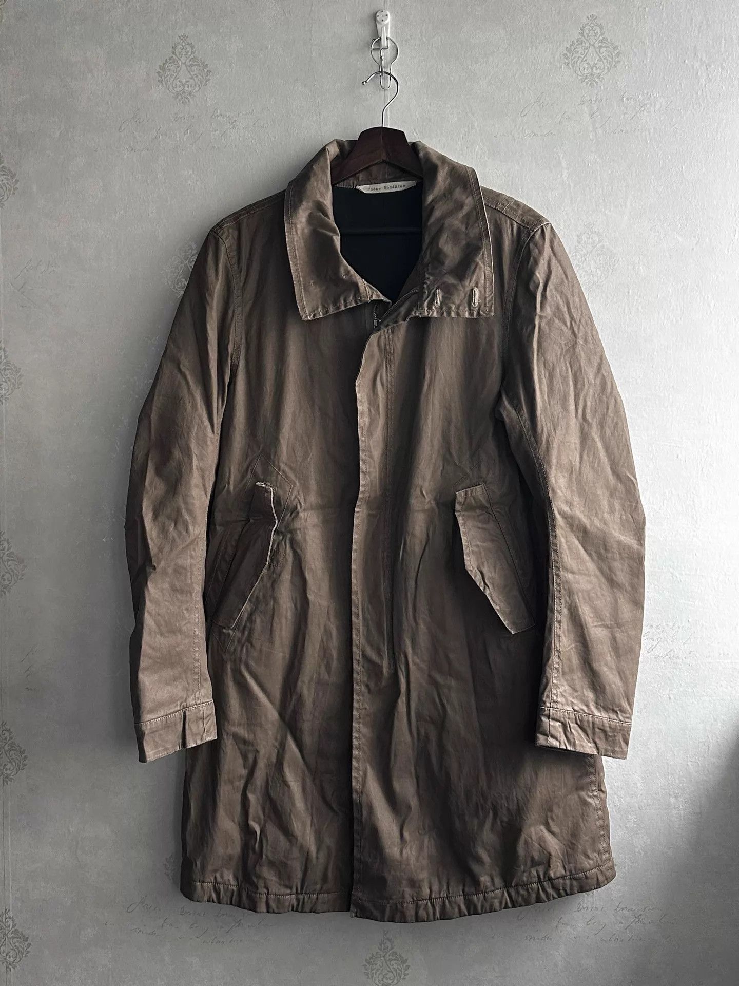 Other poeme bohemien Italian Waxed Coat 46 Size US S / EU 44-46 / 1 - 1 Thumbnail