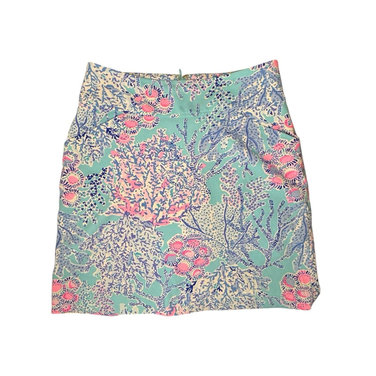 Lilly Pulitzer Lilly Pulitzer Jonas Skort Blue Ibiza Now You Sea Me Size 24" / US 00 / IT 34 - 1 Thumbnail