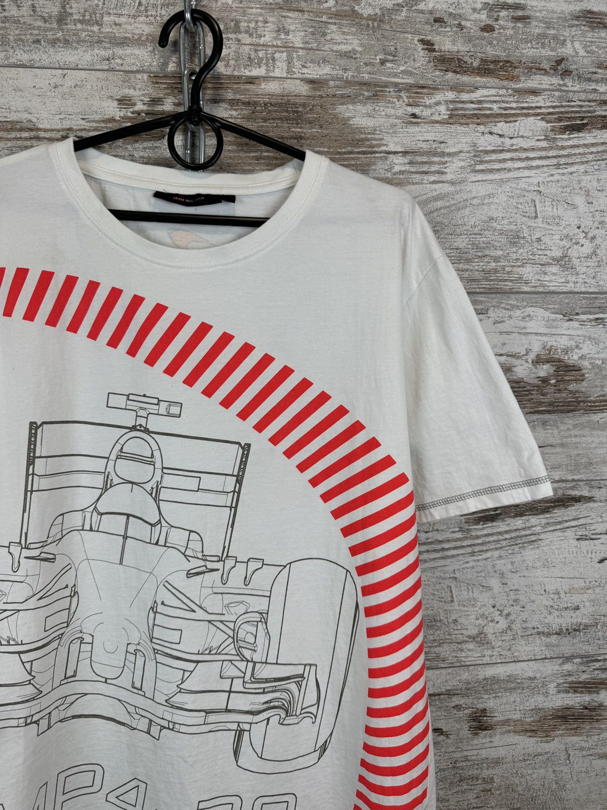 Malcolm McLaren × Mercedes-Benz Mens Vintage Mercedes Team McLaren T-shirt racing tee Size US L / EU 52-54 / 3 - 3 Thumbnail