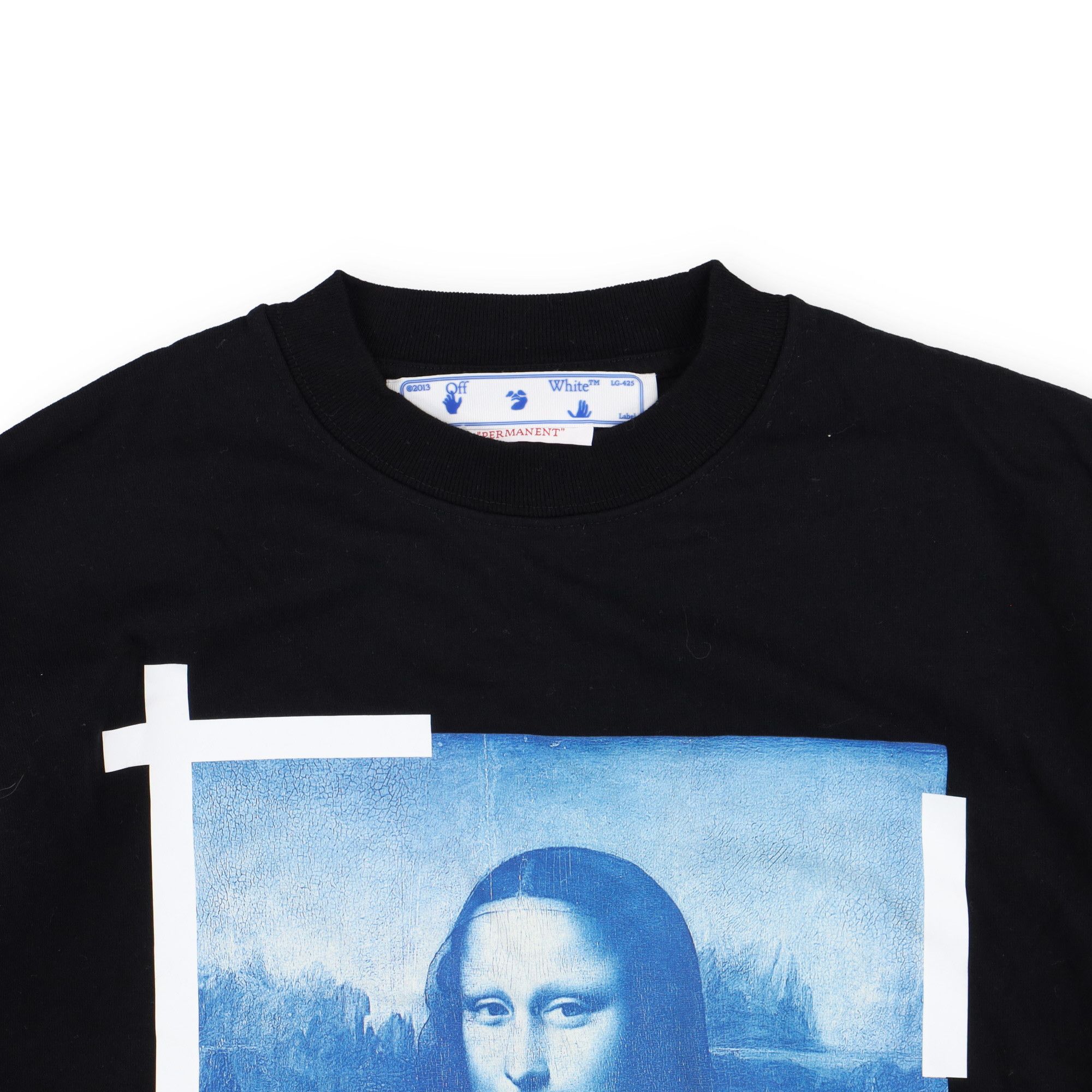 Off-White Black Mona Lisa Double Layer Long Sleeve Logo T-Shirt Size US M / EU 48-50 / 2 - 5 Thumbnail