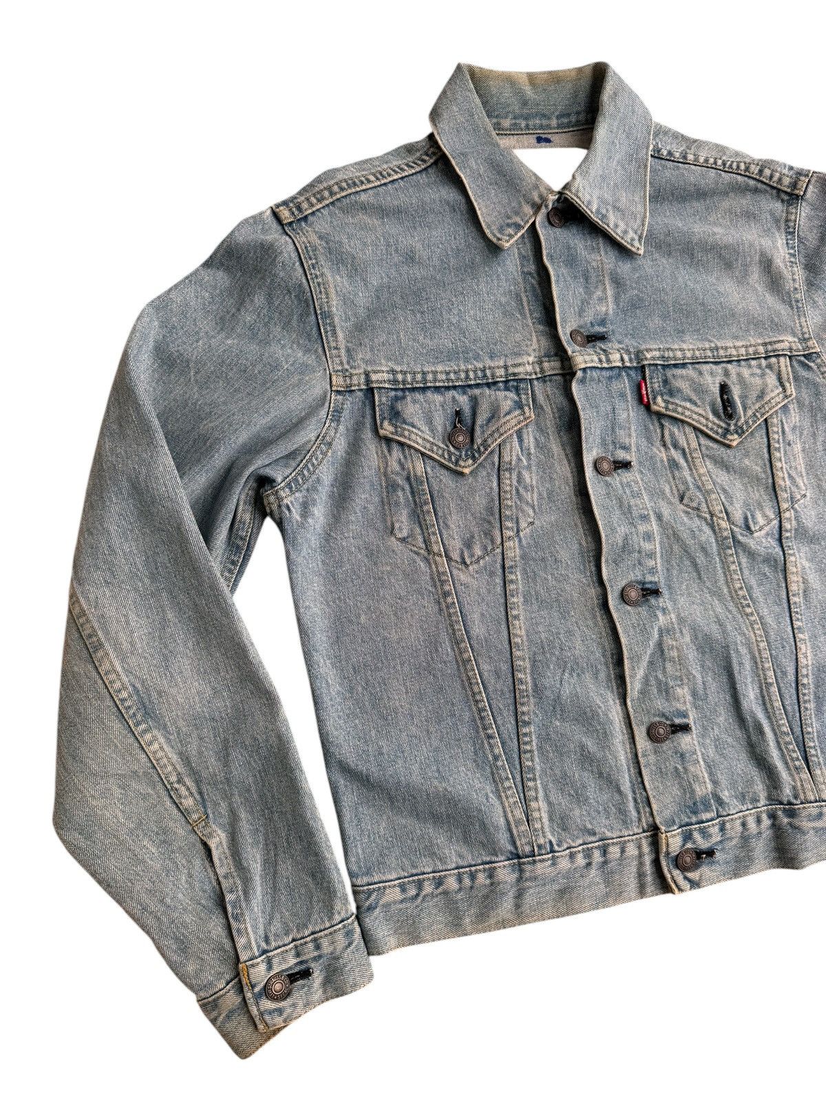 Levi's × Levi's Vintage Clothing × Vintage Vintage Levis 557 Trucker Denim Jackwt Size US XXS / EU 40 - 8 Thumbnail