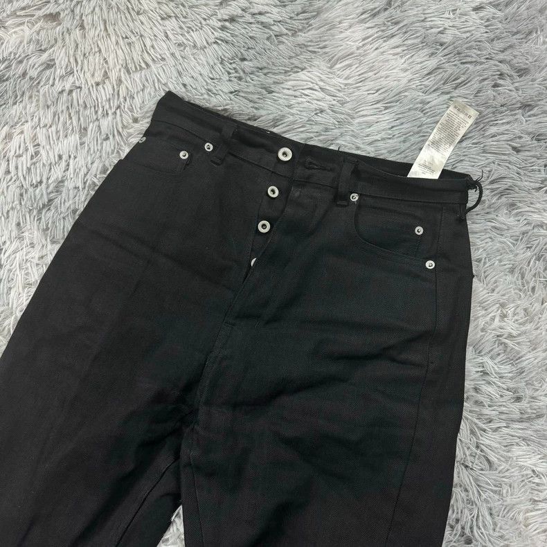 Rick Owens Rick Owens Rick Owens Bolan Black Denim Pants-2507 Size US 28 / EU 44 - 4 Thumbnail