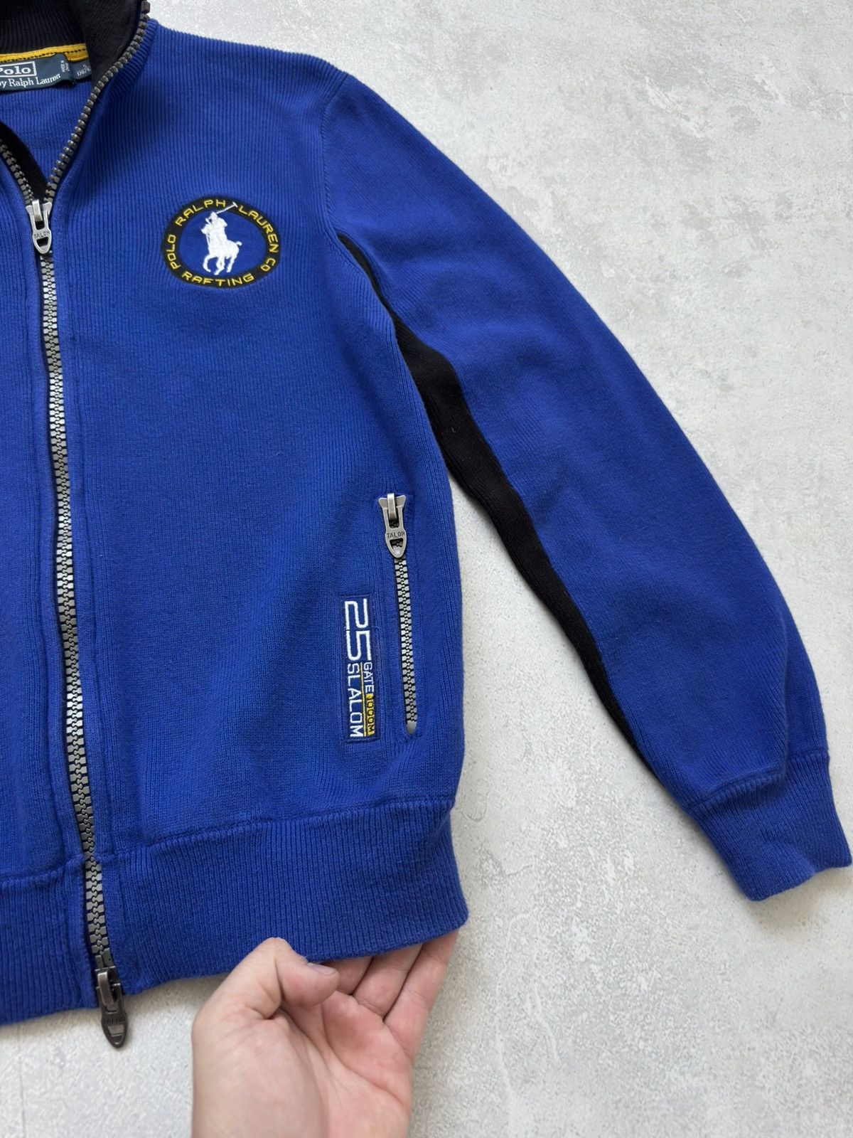 Vintage Polo Ralph Lauren K1 Kayak Rafting Zip Jacket PRL1