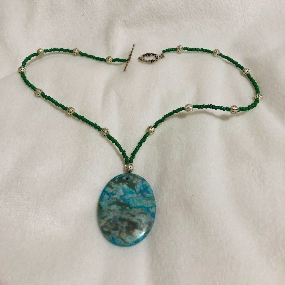 Other Blue Stone Necklace Size ONE SIZE - 2 Thumbnail