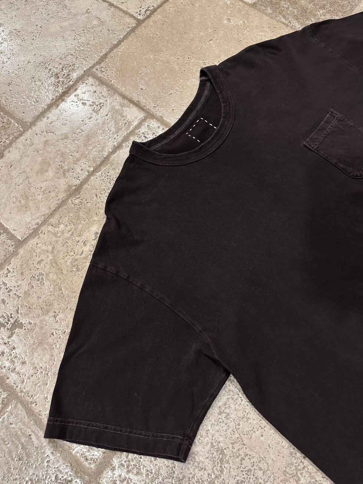 Japanese Brand × Visvim Visvim Jumpo Amplus Brown Pocket Short Sleeve T-Shirt Size US XXL / EU 58 / 5 - 5 Thumbnail