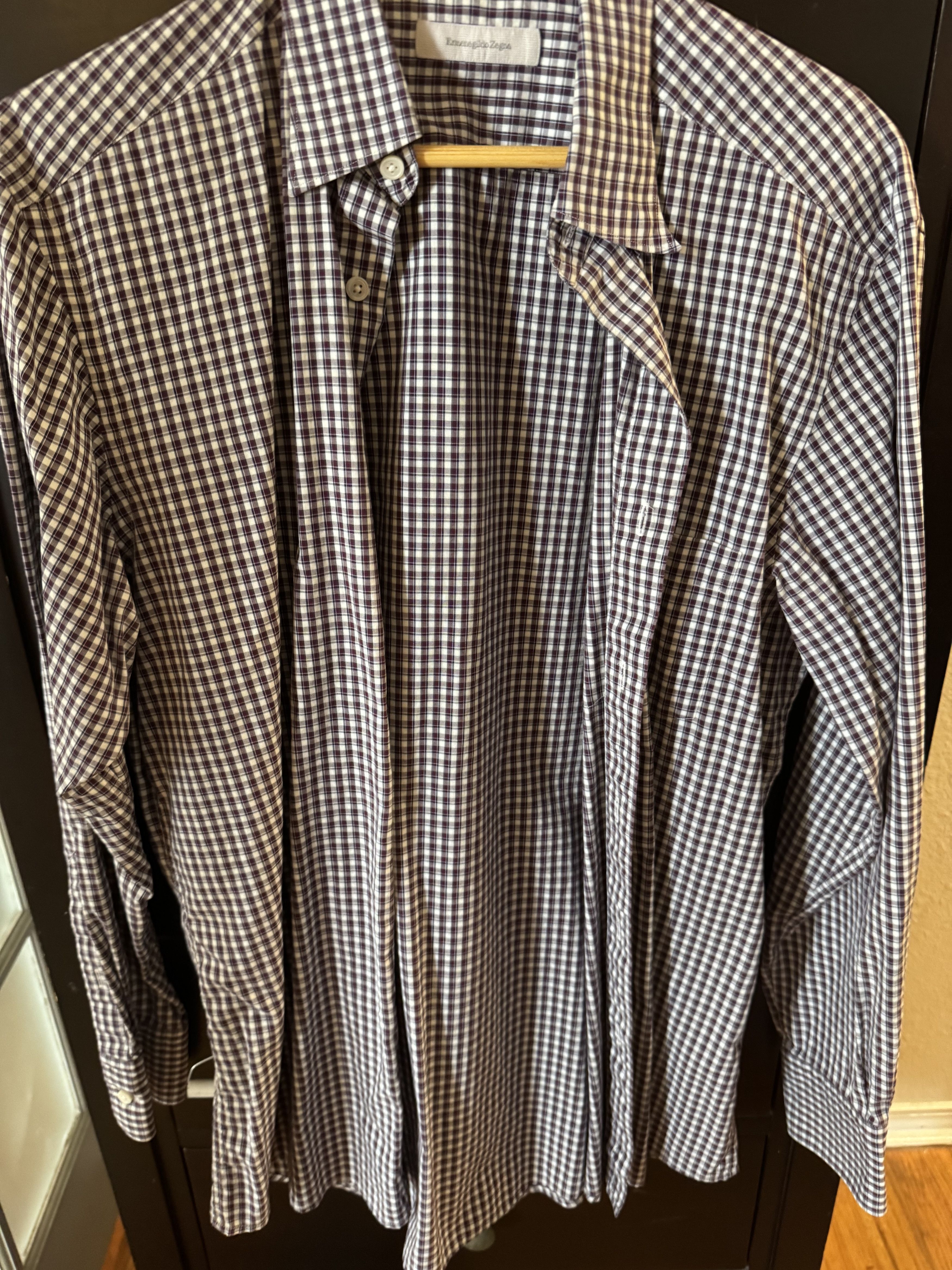 Ermenegildo Zegna Dress Shirt. US L. Gently Used