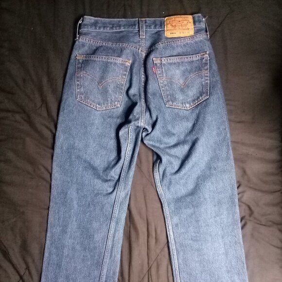 Levi's Vintage Levi's 501 Button Fly Denim Blue Jeans 30x31 Size US 30 / EU 46 - 8 Thumbnail