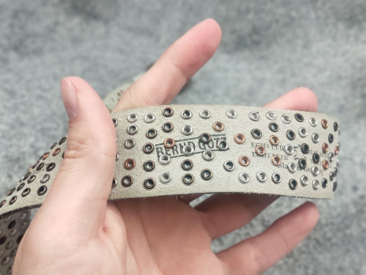 Japanese Brand Vintage Leathe LGB Punk Emo Rock Goth hysteric Y2K belt Size ONE SIZE - 11 Thumbnail