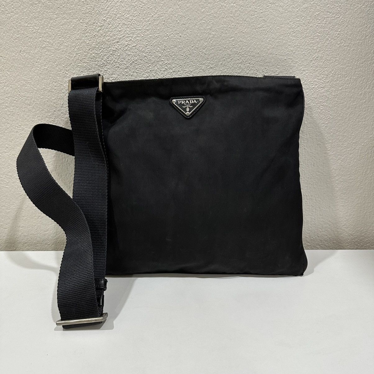 Prada AUTHENTIC PRADA TESSUTO NYLON CROSSBODY SLING BAG Size ONE SIZE - 3 Thumbnail