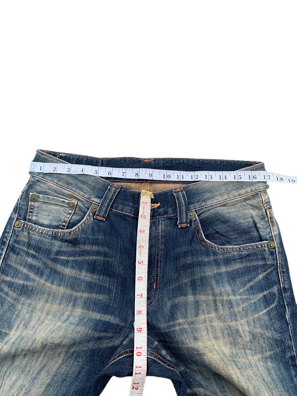 Edwin FLARE VINTAGE EDWIN NAVAJO RUSTY JAPANESE DISTRESSED DENIM Size US 34 / EU 50 - 14 Thumbnail
