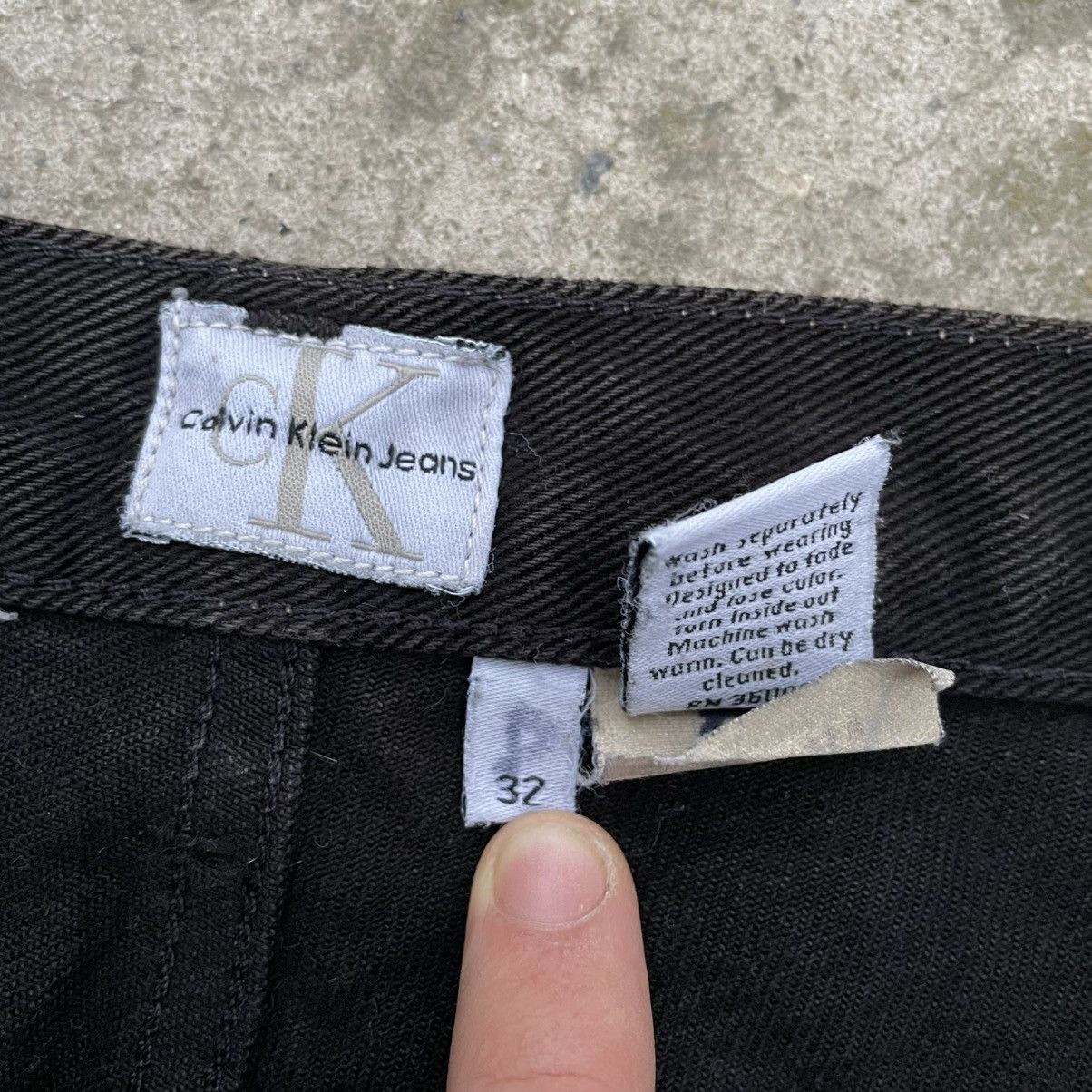 Calvin Klein 205W39NYC Vintage Man’s Calvin Klein Jeans Size 32 00s USA Wide-Leg Size US 32 / EU 48 - 7 Thumbnail