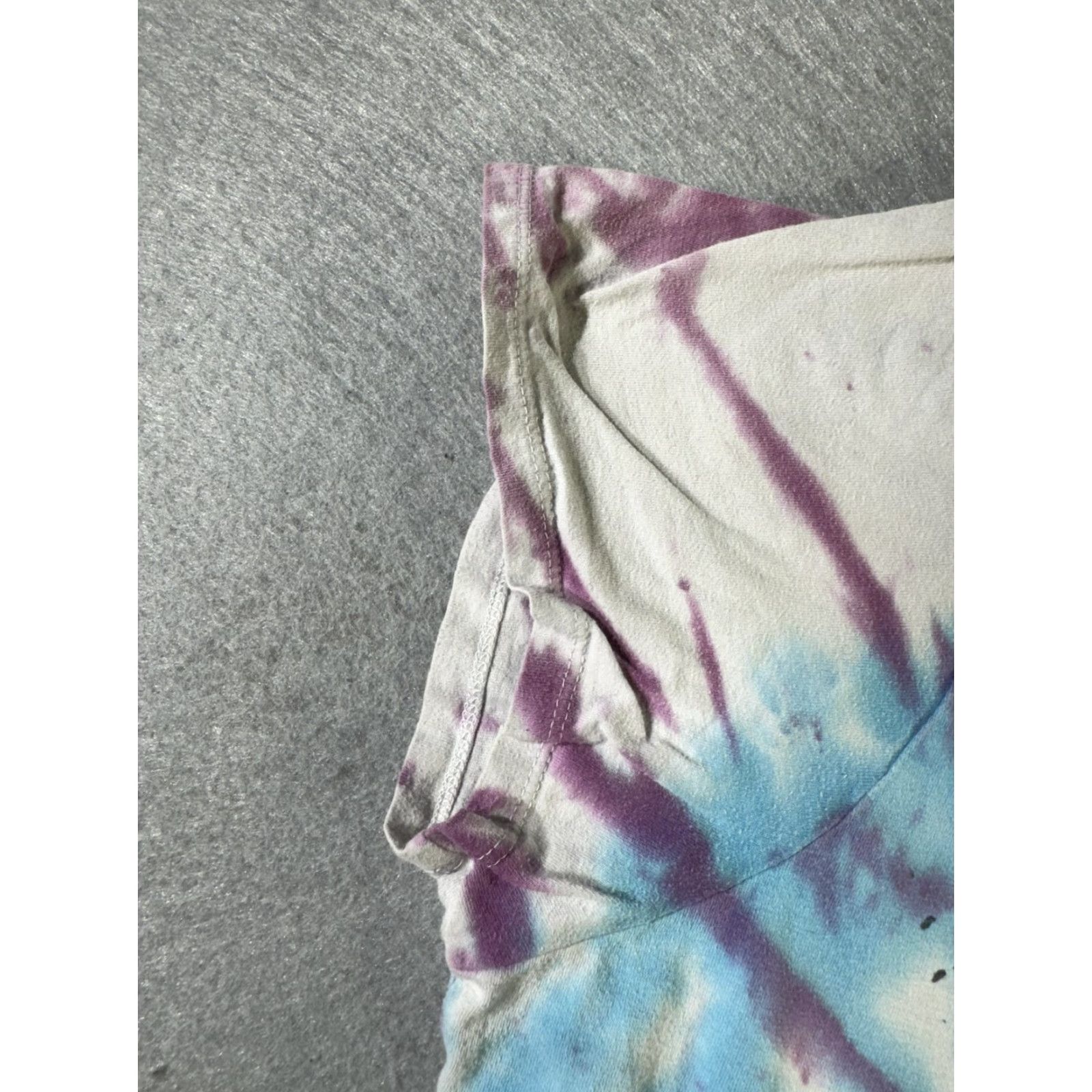 Vintage Fall Out Boy Shirt Mens 2XL Tie Dye Purple Blue Band Graphic Tee Manhead Cotton Size US XXL / EU 58 / 5 - 2 Thumbnail