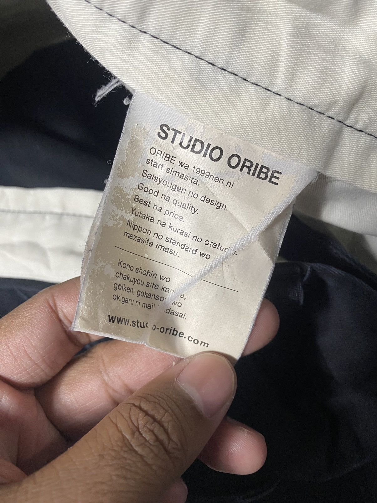 Japanese Brand × SHIPS Studio Oribe L Pocket Chino Pants Size US 33 - 4 Thumbnail