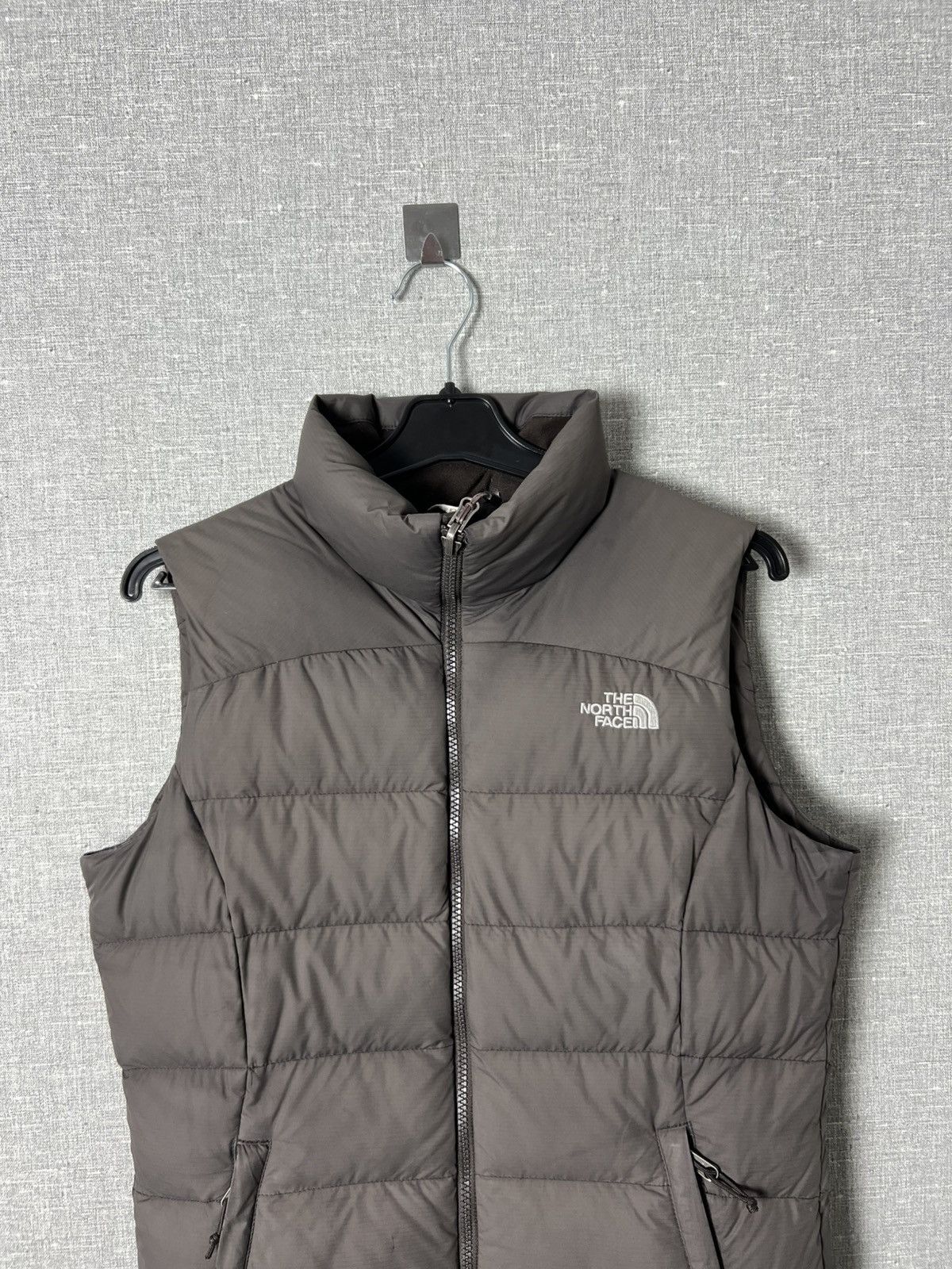 The North Face The North Face Brown Vest Puffer Down Jacket TNF Nuptse 700 Size S / US 4 / IT 40 - 2 Thumbnail