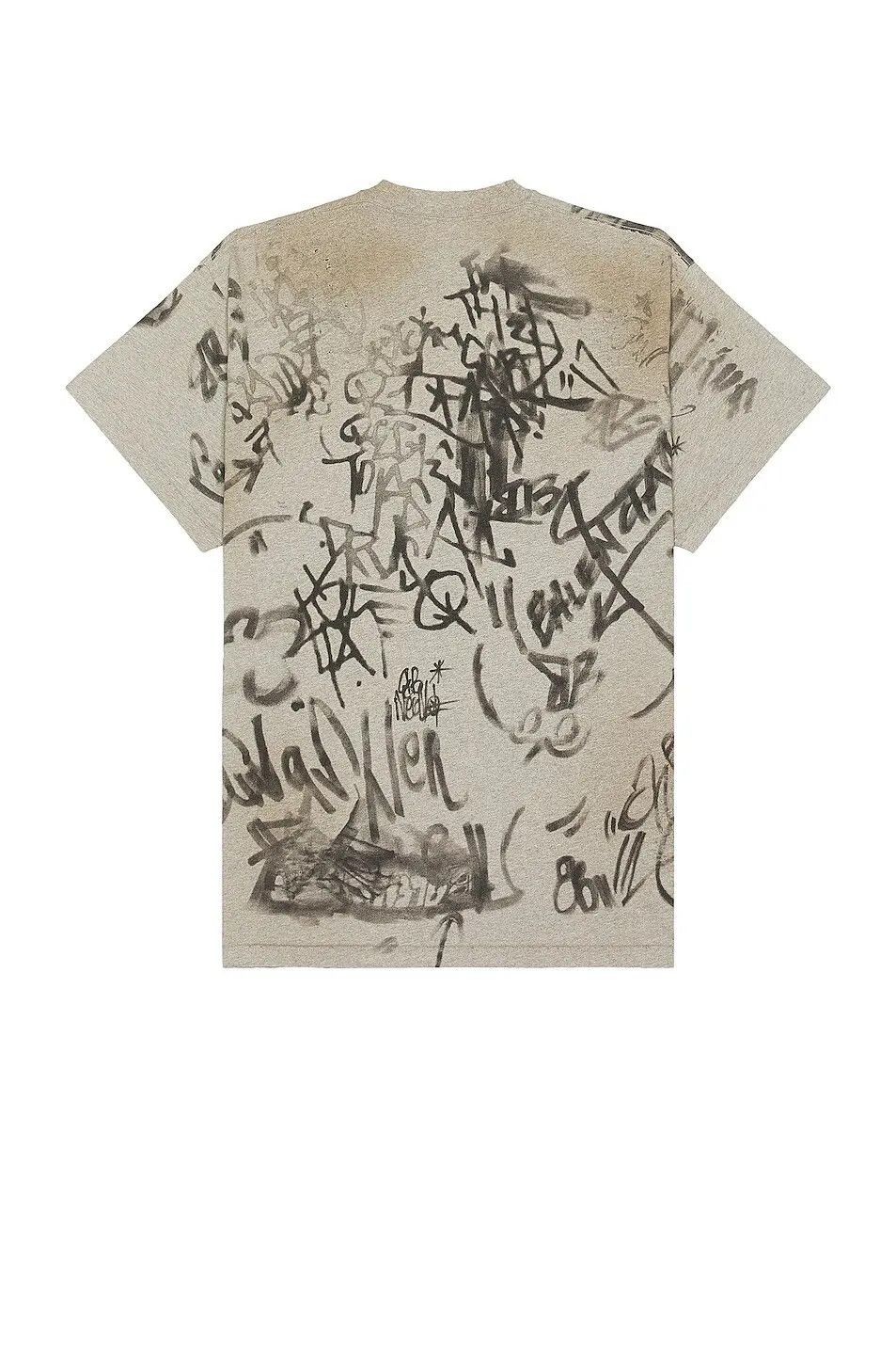 Balenciaga o1w1db10425 Skater T-Shirt Oversized in Multicolor Size US XL / EU 56 / 4 - 2 Thumbnail