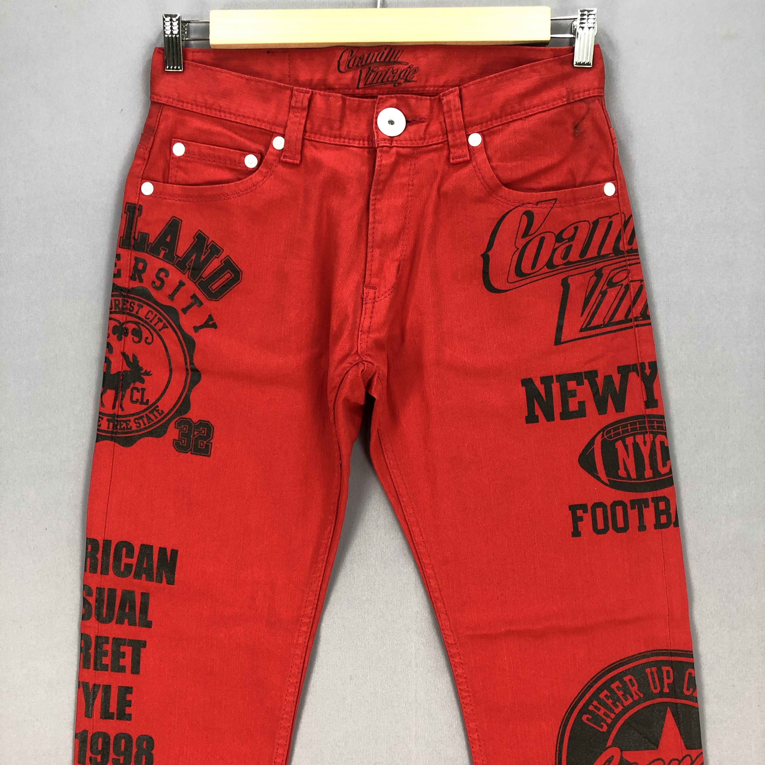 Japanese Brand Vintage Co&LU Japanese Jeans Statement Pants Archival Denim Size US 32 / EU 48 - 3 Thumbnail