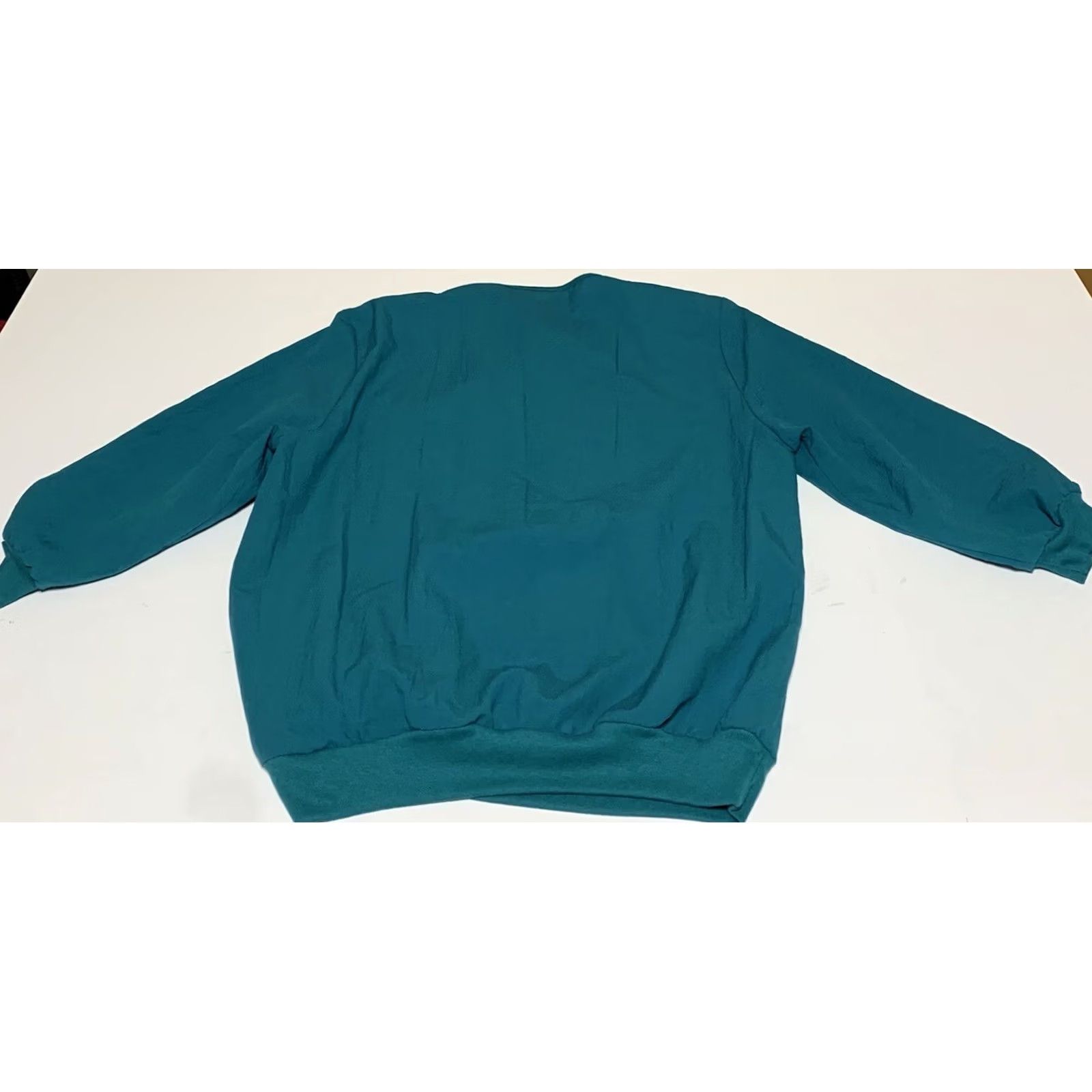 Vintage VINTAGE Cricket Lane Women’s 12 Windbreaker Green Made in USA Pullover Casual Everyday 1980s Mens Womens Girls Boys Size XL / US 12-14 / IT 48-50 - 2 Thumbnail