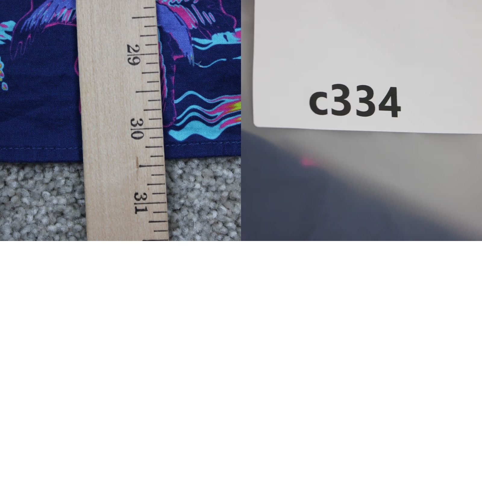 Bonobos Bonobos Slim Fit Button-Up Shirt Mens XL Purple Palm Trees Floral Short Sleeve Cotton Nylon Stretch Casual Travel Button-Down Size US XL / EU 56 / 4 - 9 Thumbnail