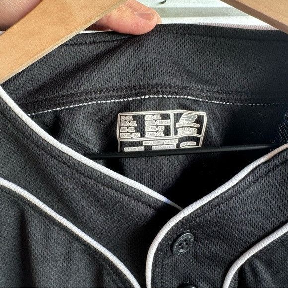 New Balance NWT NEW BALANCE MEN’S SHIRT 2 BUTTON BLACK JERSEY LOOSE FIT Size US XXL / EU 58 / 5 - 2 Thumbnail