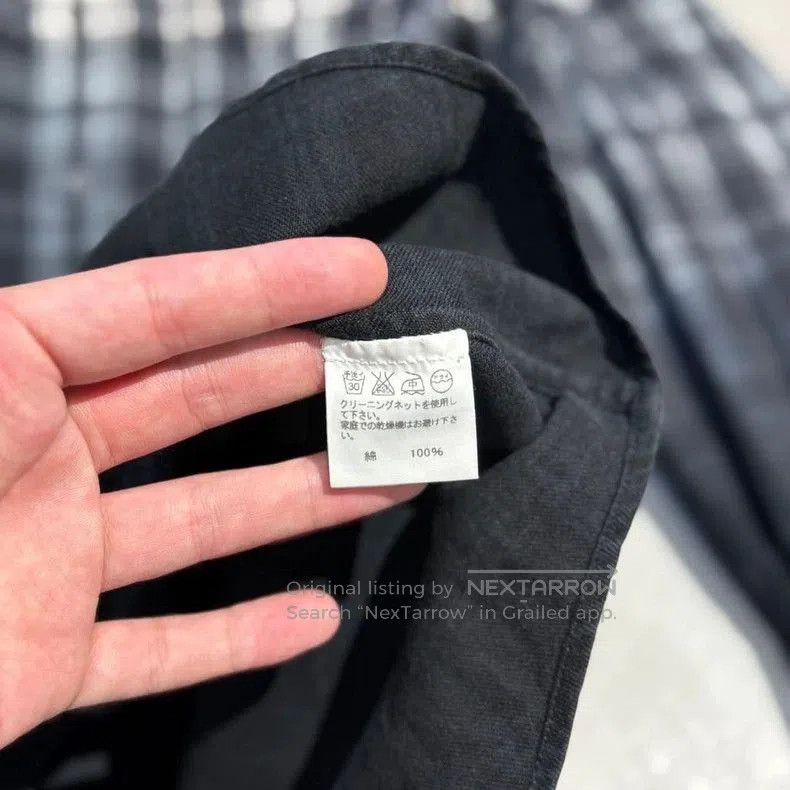 Issey Miyake ISSEY MIYAKE 2013SS Plaid Gradient Shirt . Size US M / EU 48-50 / 2 - 4 Thumbnail