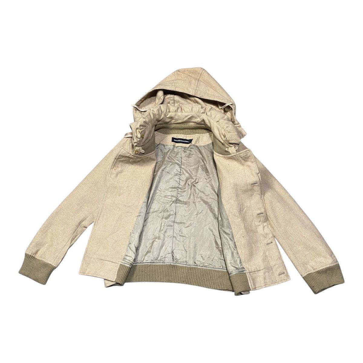 Issey Miyake × mercibeaucoup ISSEY MIYAKE MERCIBEAUCOUP WOOL BOMBER JACKET Size US L / EU 52-54 / 3 - 5 Thumbnail