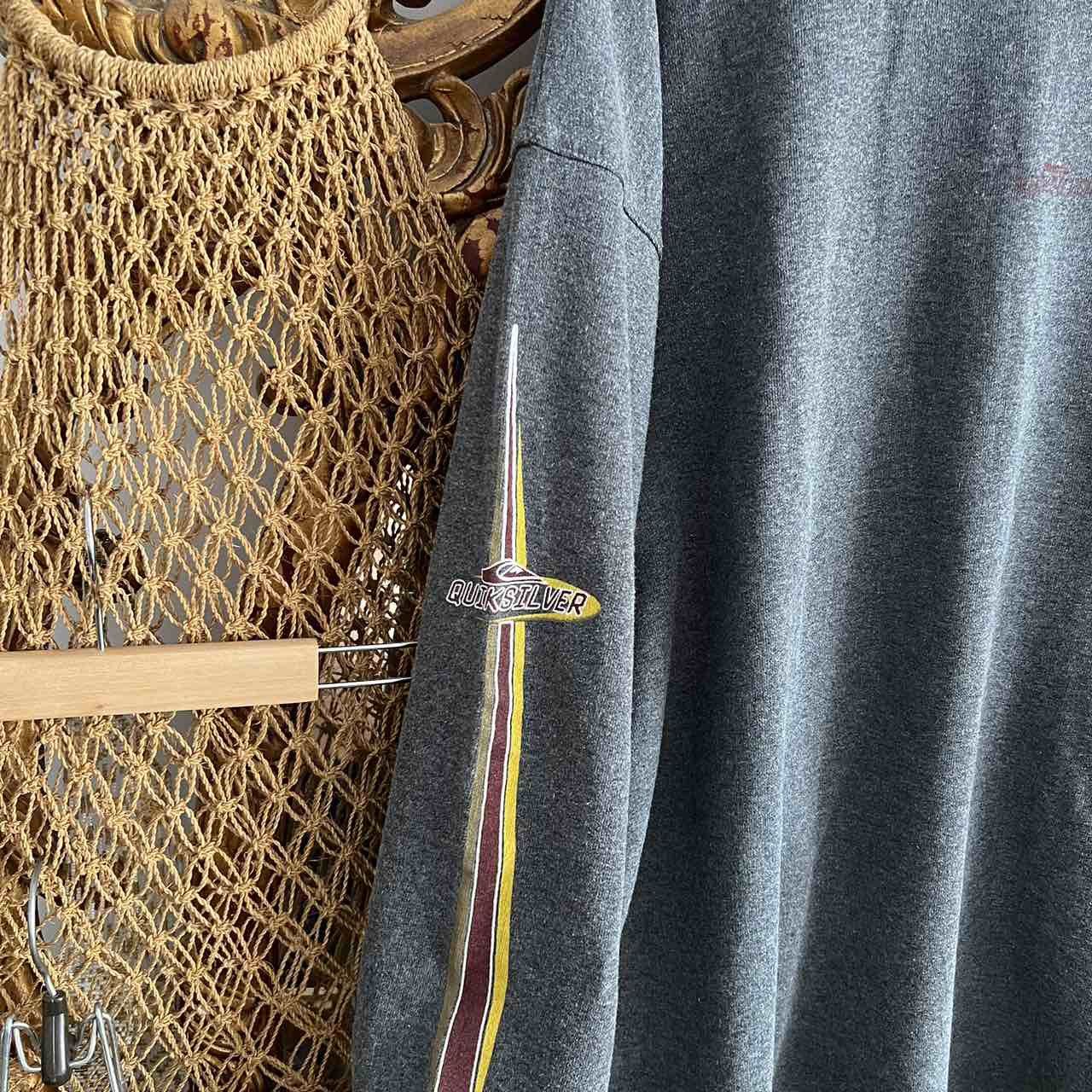 Quiksilver × Vintage 90’s Vintage Quiksilver Sweatshirt Sz XL Size US XL / EU 56 / 4 - 9 Thumbnail