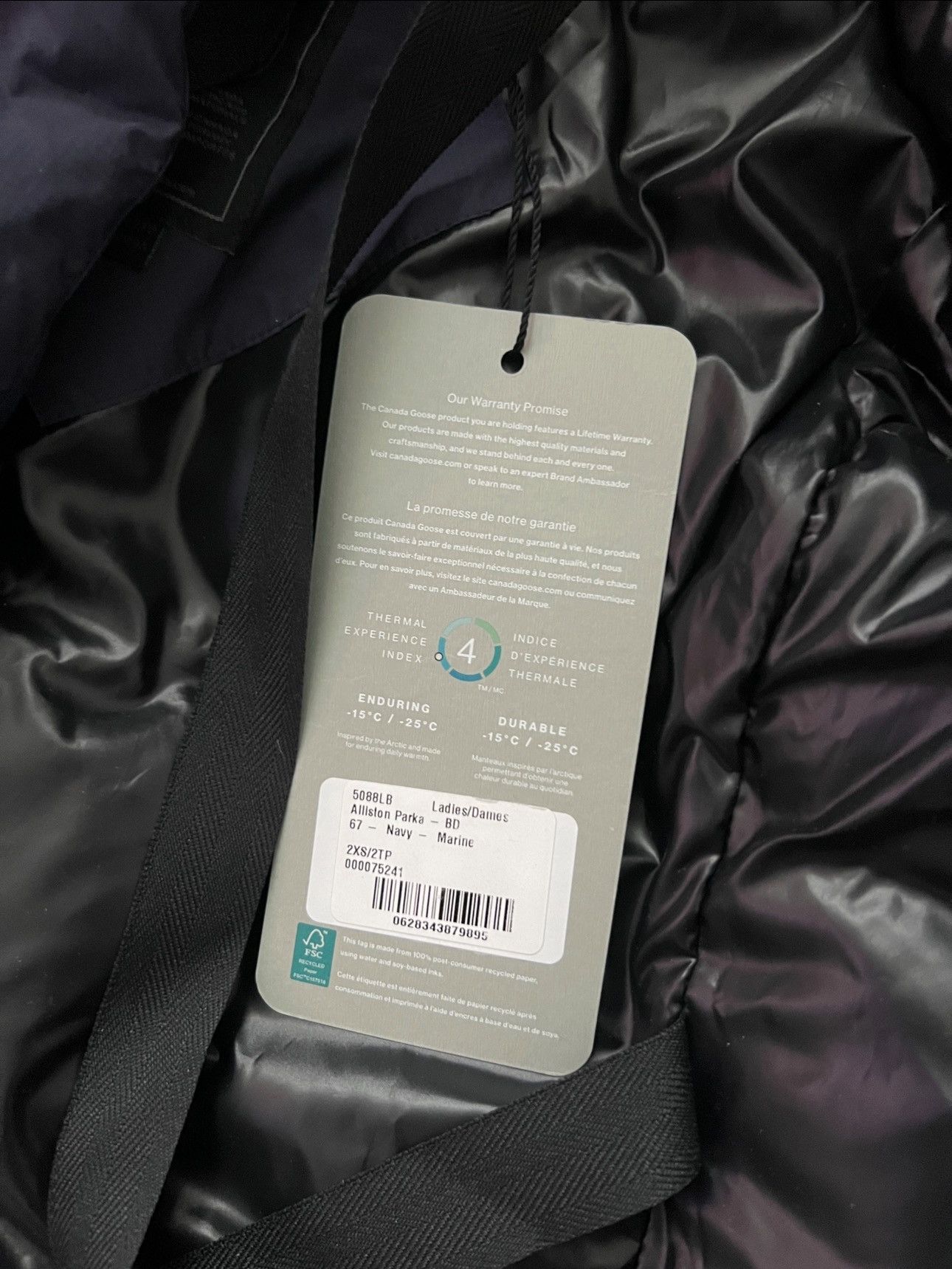 Canada Goose Canada Goose Alliston Parka Navy Jacket Size XXS / US 00 / IT 34 - 10 Thumbnail