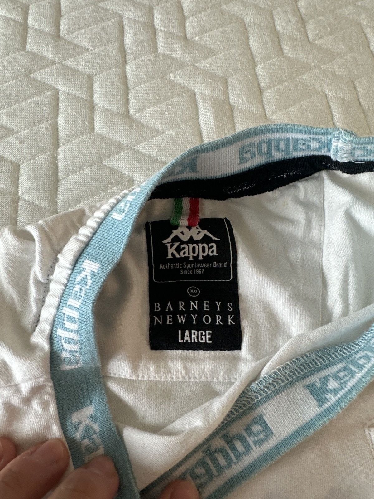 Barneys New York × Kappa Kappa Barney’s New York t shirt Size US L / EU 52-54 / 3 - 3 Thumbnail