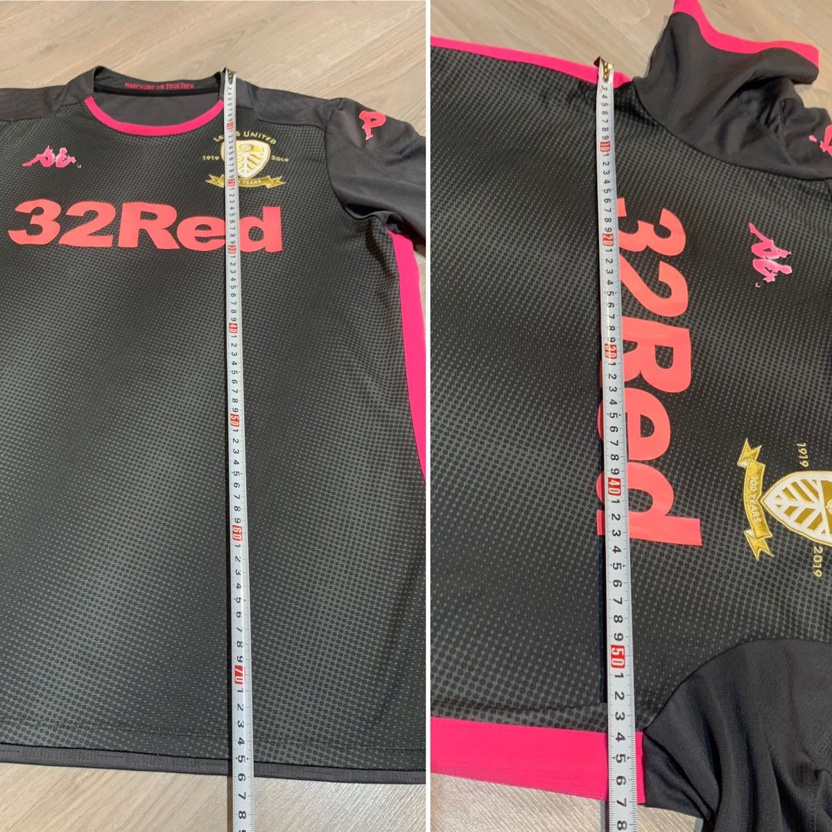 Kappa Kappa Leeds United 2019 2020 Away Jersey Football Shirt XL Size US XL / EU 56 / 4 - 9 Thumbnail