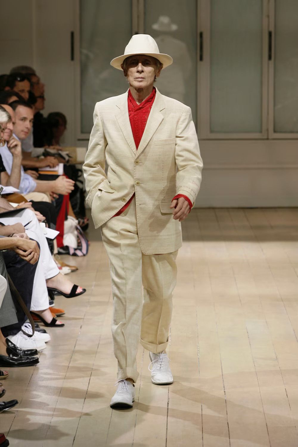 Yohji Yamamoto Yohji Yamamoto Pour Homme "DR.YY" Hand Stitch Jacket SS09 Size 40R - 14 Thumbnail