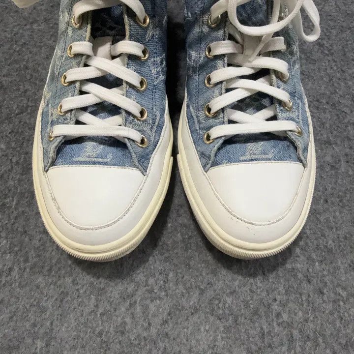 Louis Vuitton Louis Vuitton Stellar Casual Shoes in Blue -2508 Size US 5 / EU 37 - 6 Thumbnail
