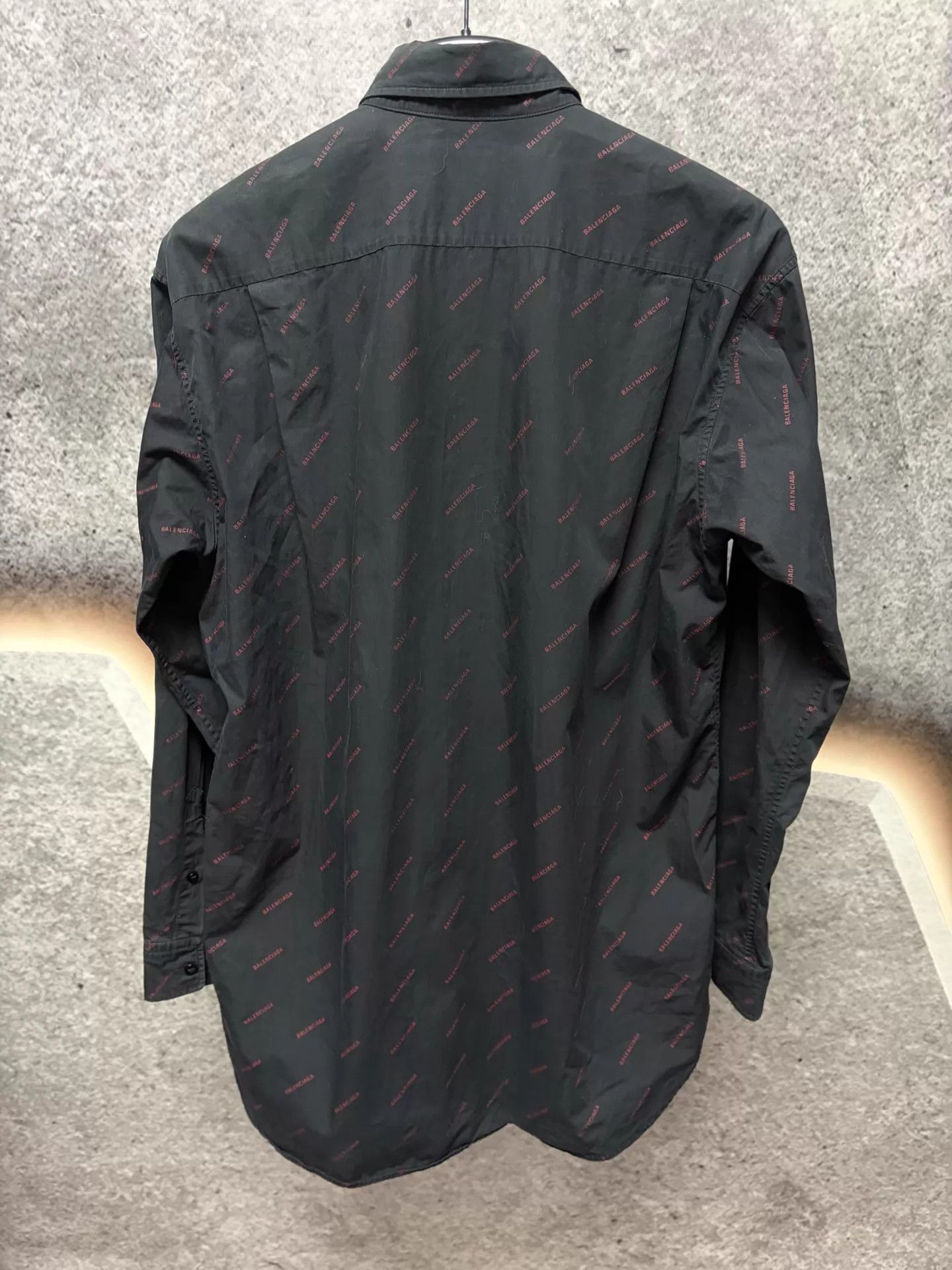 Balenciaga Balenciaga弹幕 Long Sleeve Shirt 37 Italy Size US XS / EU 42 / 0 - 2 Thumbnail
