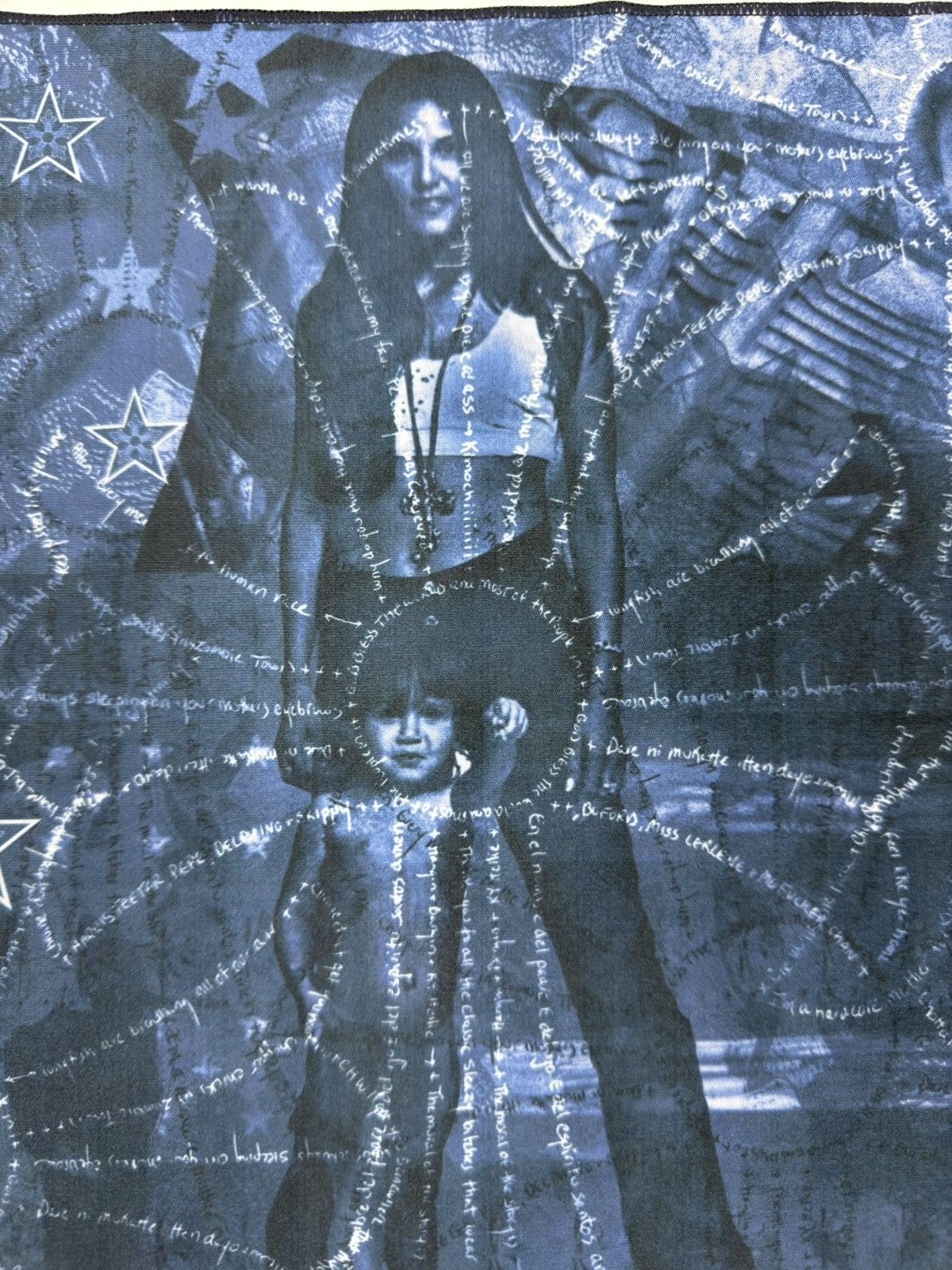 Chrome Hearts Chrome Hearts Blue Graphic Pocket Square Size ONE SIZE - 14 Thumbnail