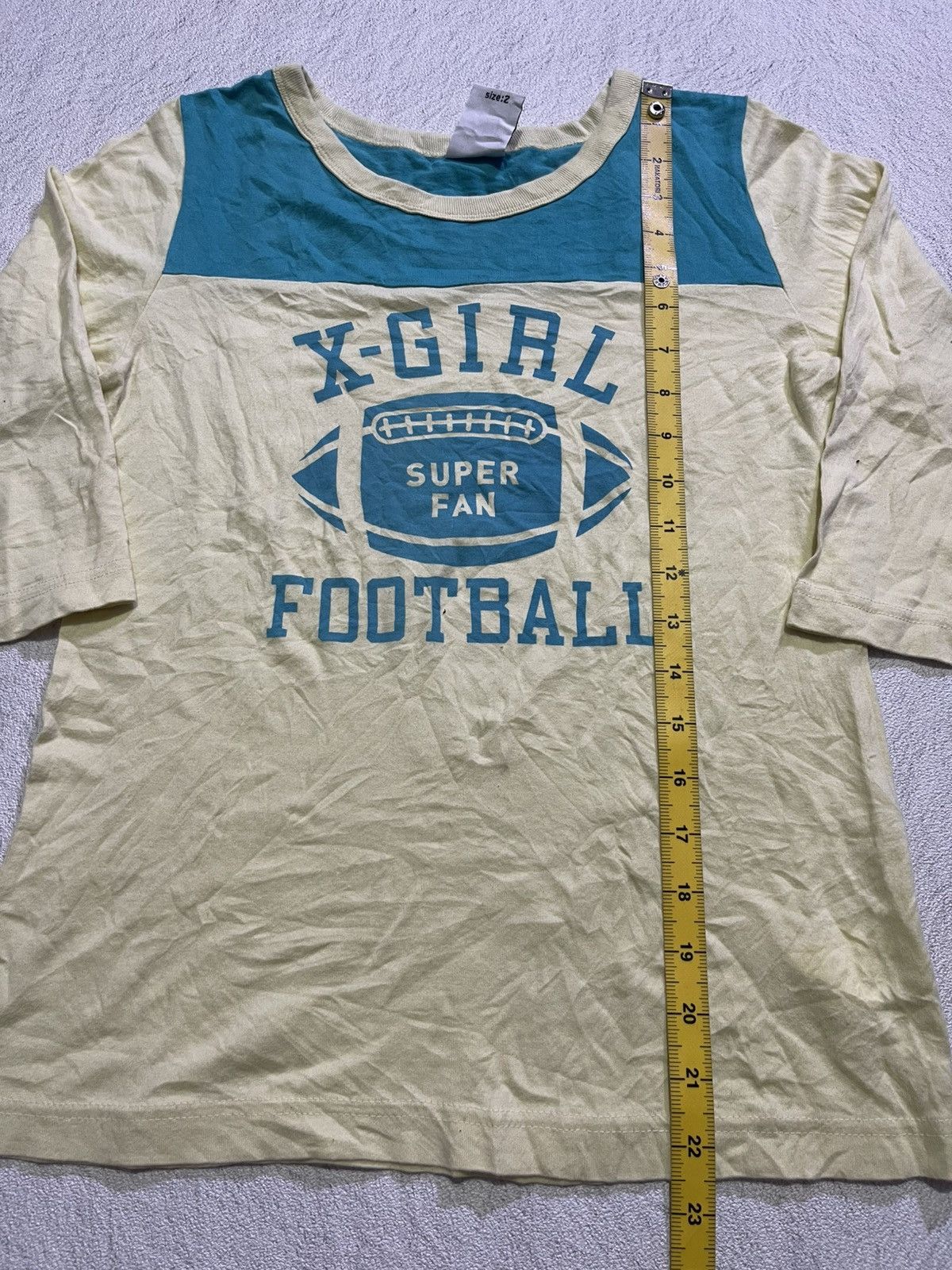 X-Girl Y2K X-GIRL LONG SLEEVE TSHIRT TWO COLOR STYLE Size S / US 4 / IT 40 - 8 Thumbnail