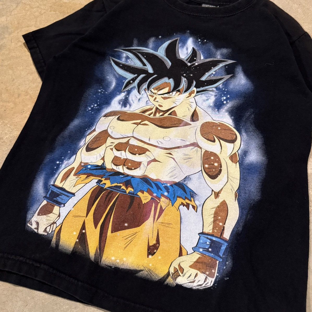 Anime Vtg 2000s Faded Dragon Ball Z Goku Anime Tee Resurrection Size US S / EU 44-46 / 1 - 3 Thumbnail