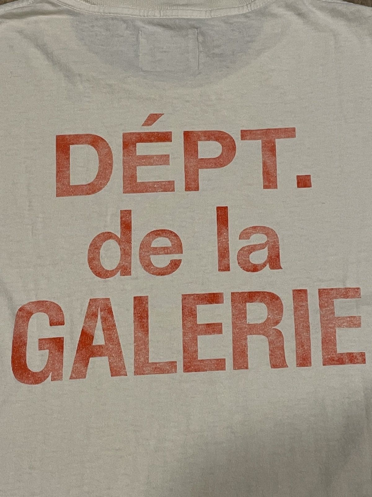 Gallery Dept. RARE Gallery Dept French Logo Tee Cream Orange Souvenir Size US L / EU 52-54 / 3 - 9 Thumbnail