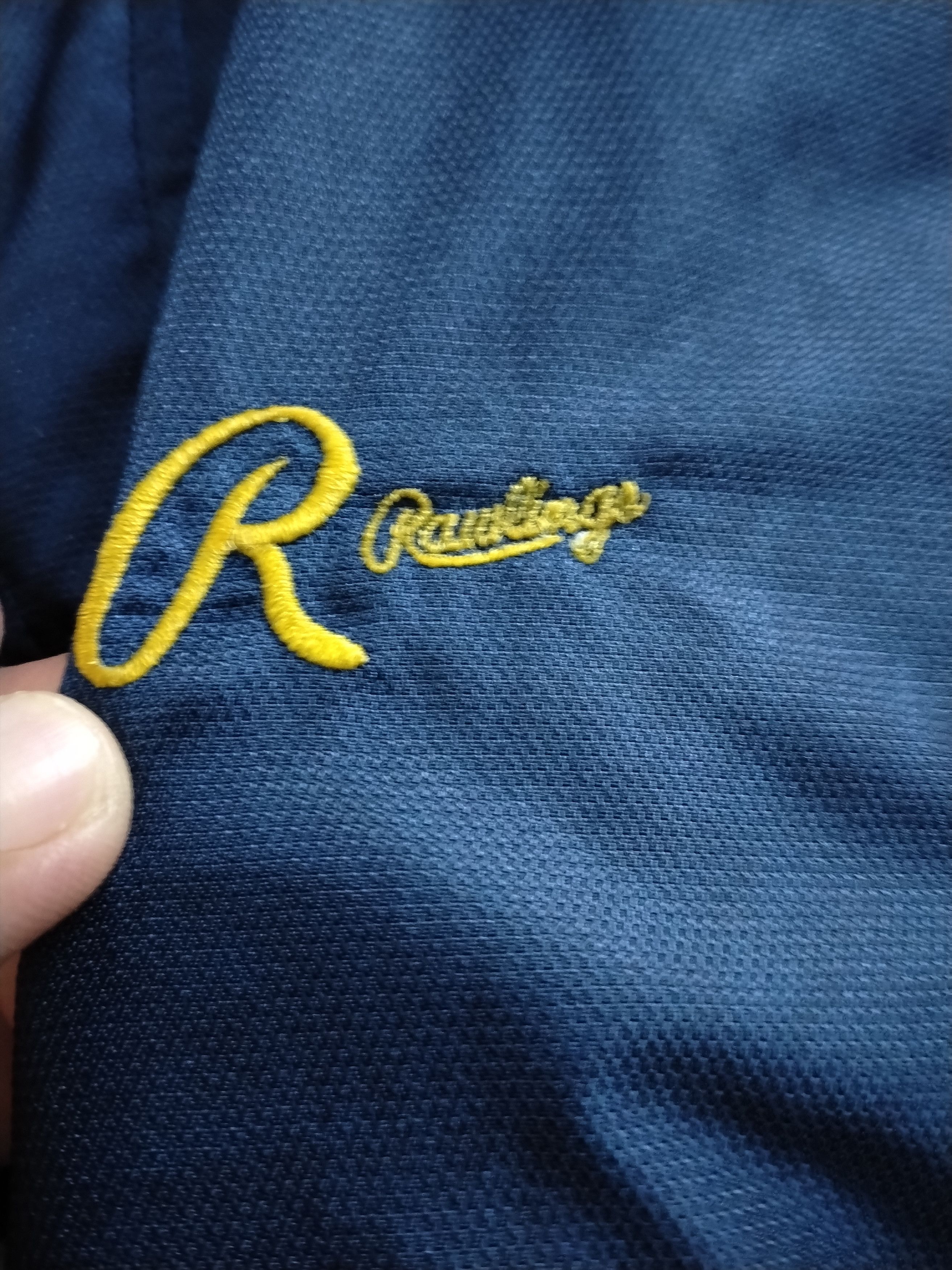 Asics Mlb Rawlings X Asics Bomber Varsity Jacket Size US M / EU 48-50 / 2 - 2 Thumbnail