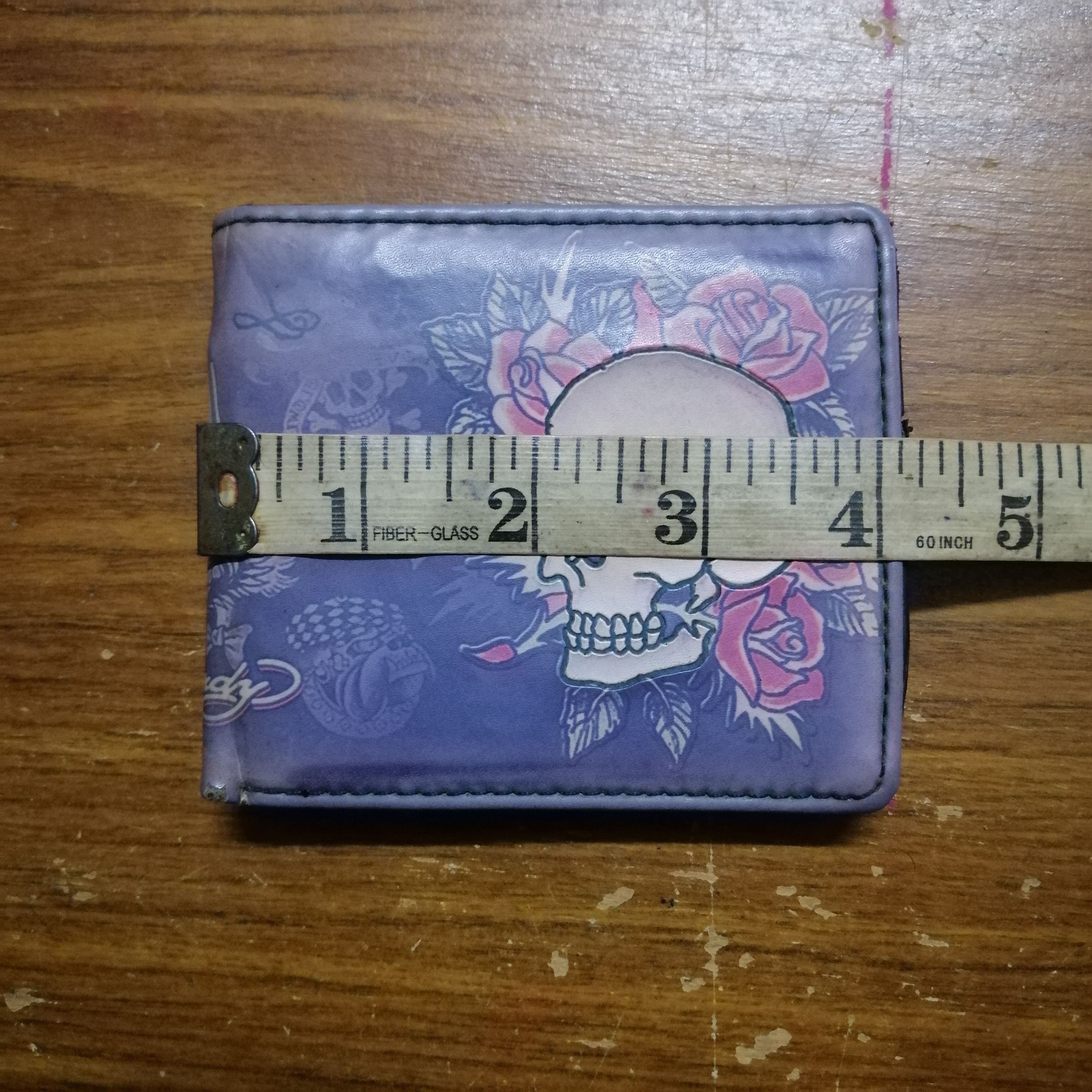 Ed Hardy Vintage Ed Hardy Olive Skull Wallets Size ONE SIZE - 13 Thumbnail
