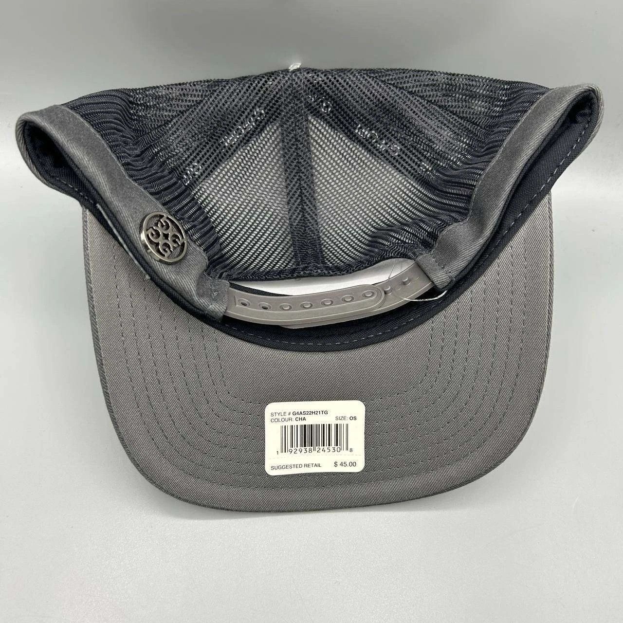 G/FORE Grove XXIII Trucker Hat Men Gray G/Fore Snap Back Cap New Size ONE SIZE - 8 Thumbnail