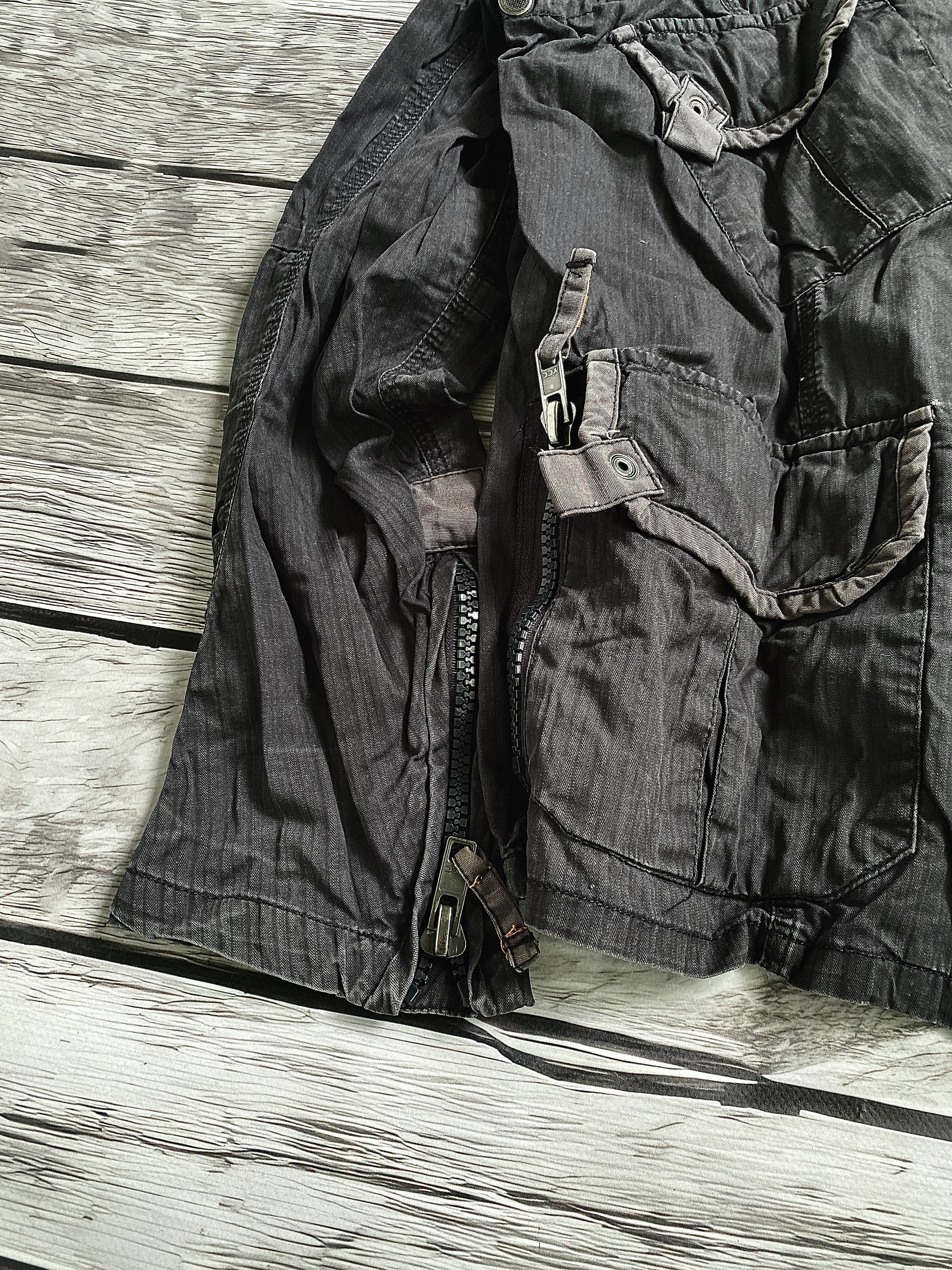 If Six Was Nine VTG JAPANESE BALENCIAGA TYPE CROPPED CARGO JACKET Size US M / EU 48-50 / 2 - 2 Thumbnail