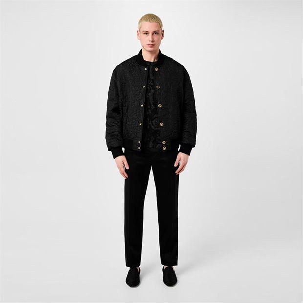 Versace o1g2r1mq0824 Bomber Jackets in Black Size US S / EU 44-46 / 1 - 6 Thumbnail