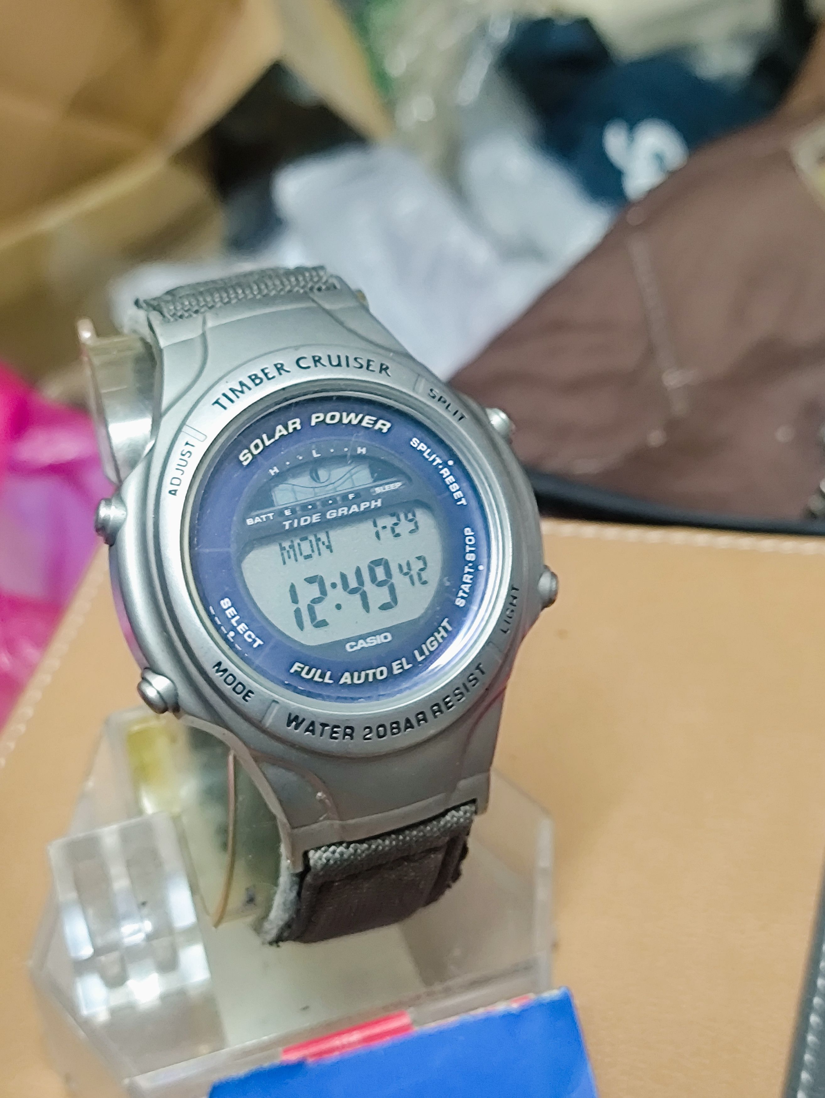 Casio × Japanese Brand × Vintage Vintage Casio Timber Cruiser Solar Power TIC-10 JAPAN -H Size ONE SIZE - 11 Thumbnail
