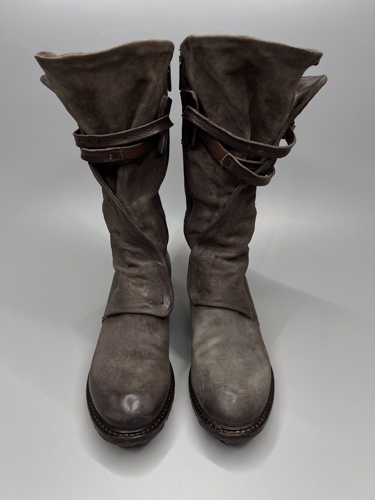 Japanese Brand × Vintage A.S 98 Boots Leather Style Rick Owens Size US 5.5 / EU 38 - 5 Thumbnail