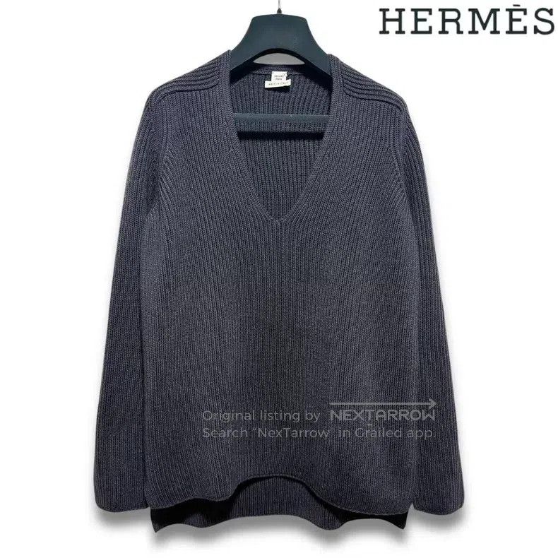 Hermes Hermes Cashmere Goat Wool Sweater Size XXS / US 00 / IT 34 - 1 Thumbnail
