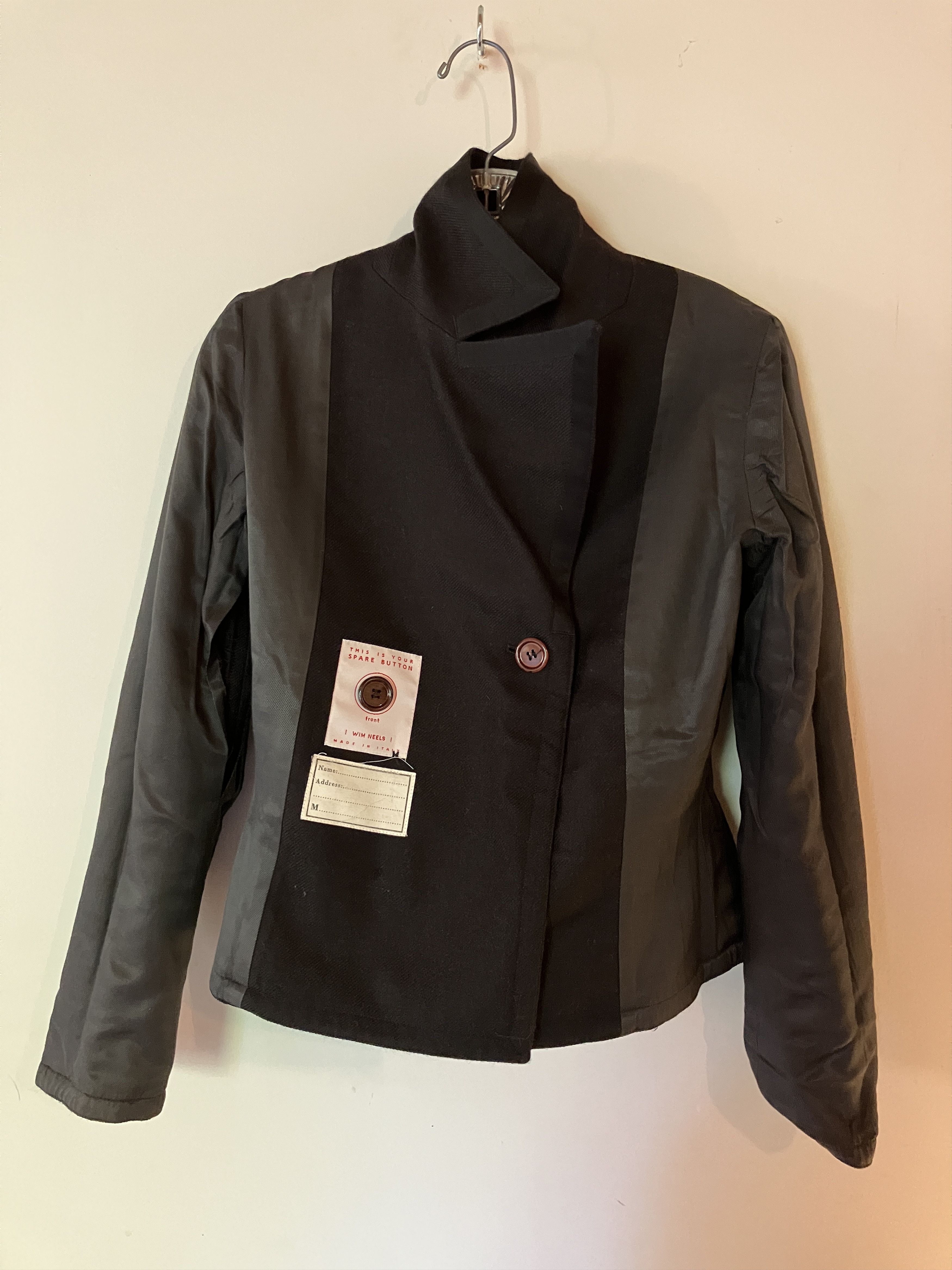 Wim Neels Wim Neels Antwerp Belgian Designer Cropped Jacket Tailleur Size M / US 6-8 / IT 42-44 - 13 Thumbnail