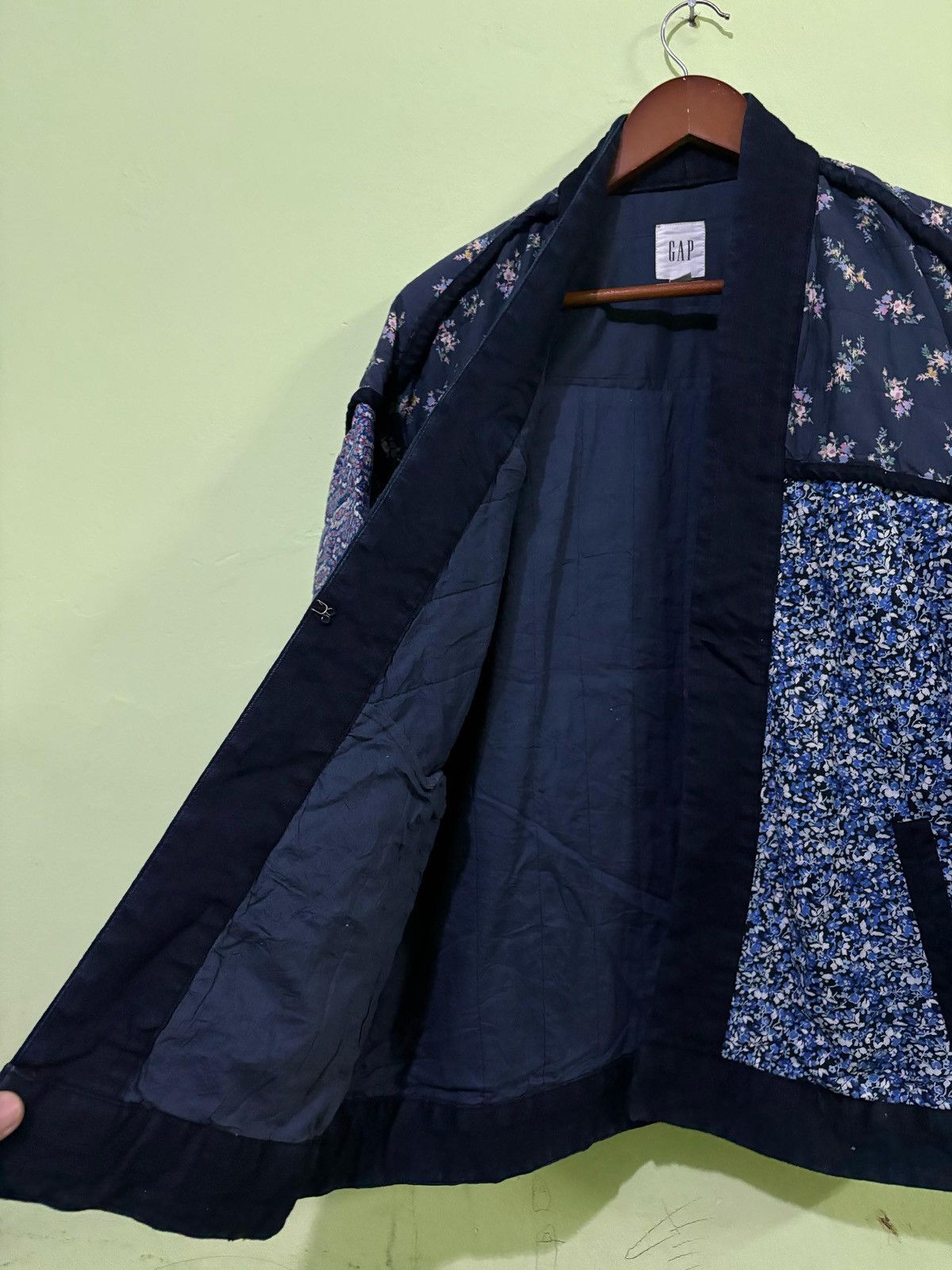 Gap Rare GAP Noragi Kimono Jacket Patchwork Design Floral Size US S / EU 44-46 / 1 - 4 Thumbnail